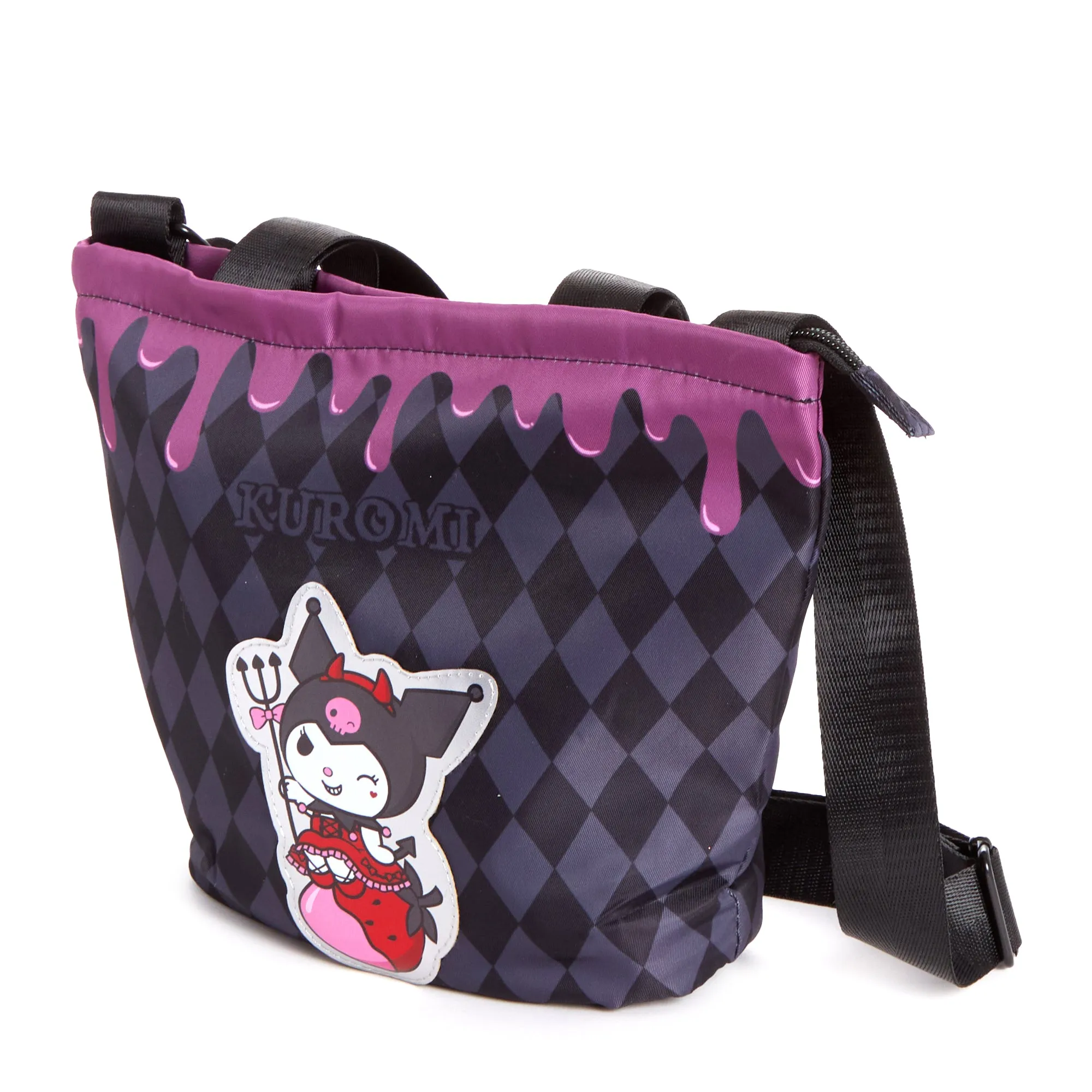 Kuromi Crossbody Bag (Strawberry Treat Series)