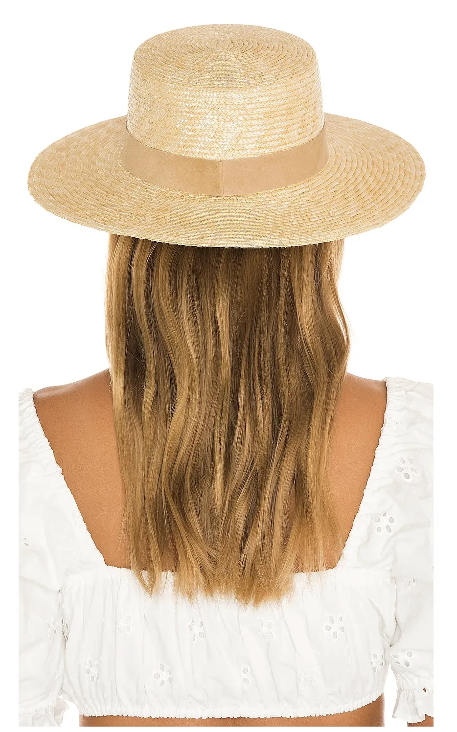 Lack of Color The Spencer Boater Straw Hat in Natural/Camel