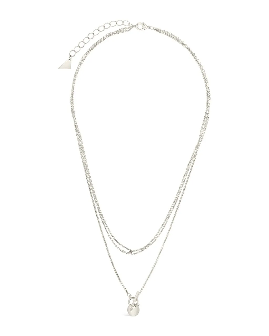 Larisa Layered Chain Toggle Necklace