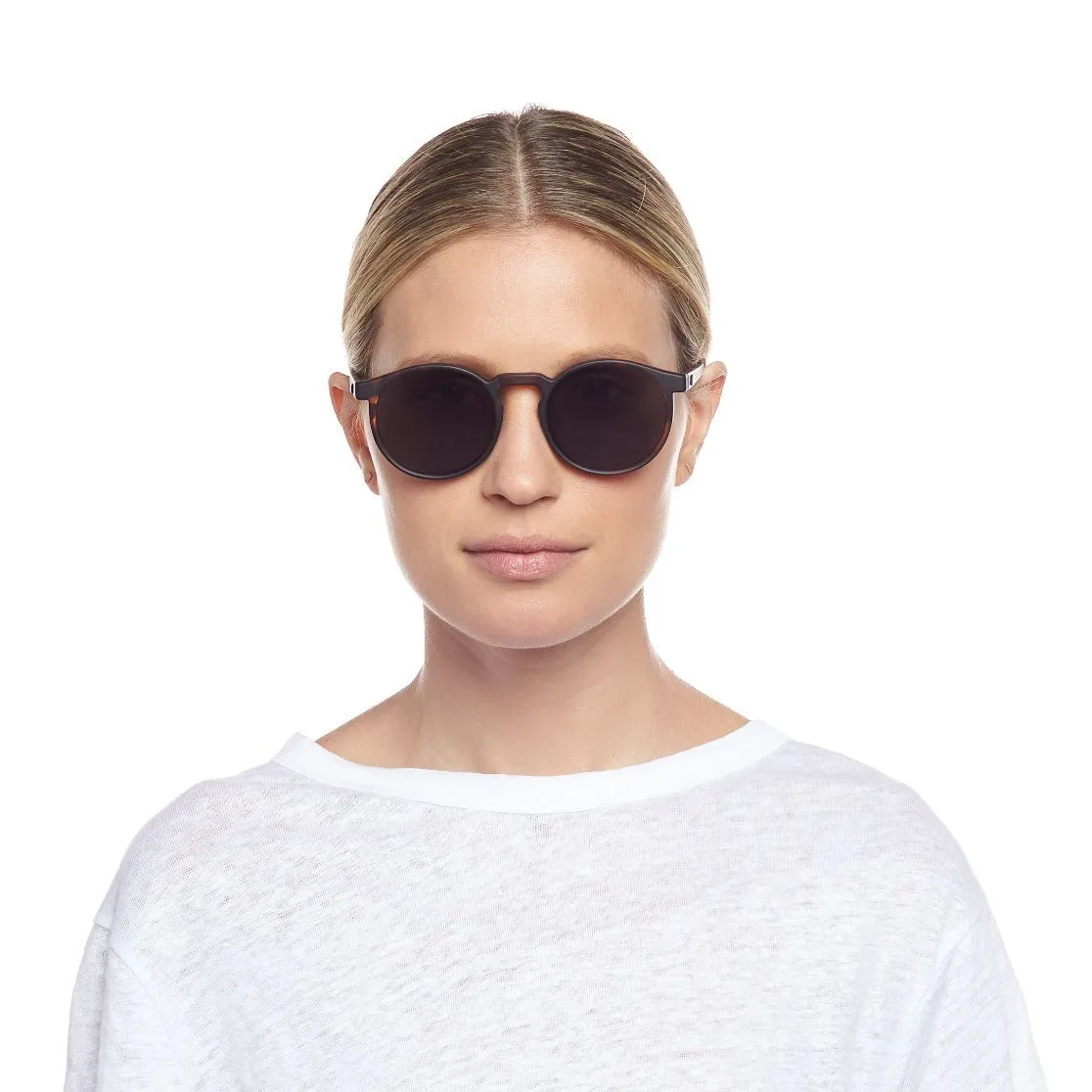 LE SPECS Teen Spirit Deux Polarized in Matte Tort