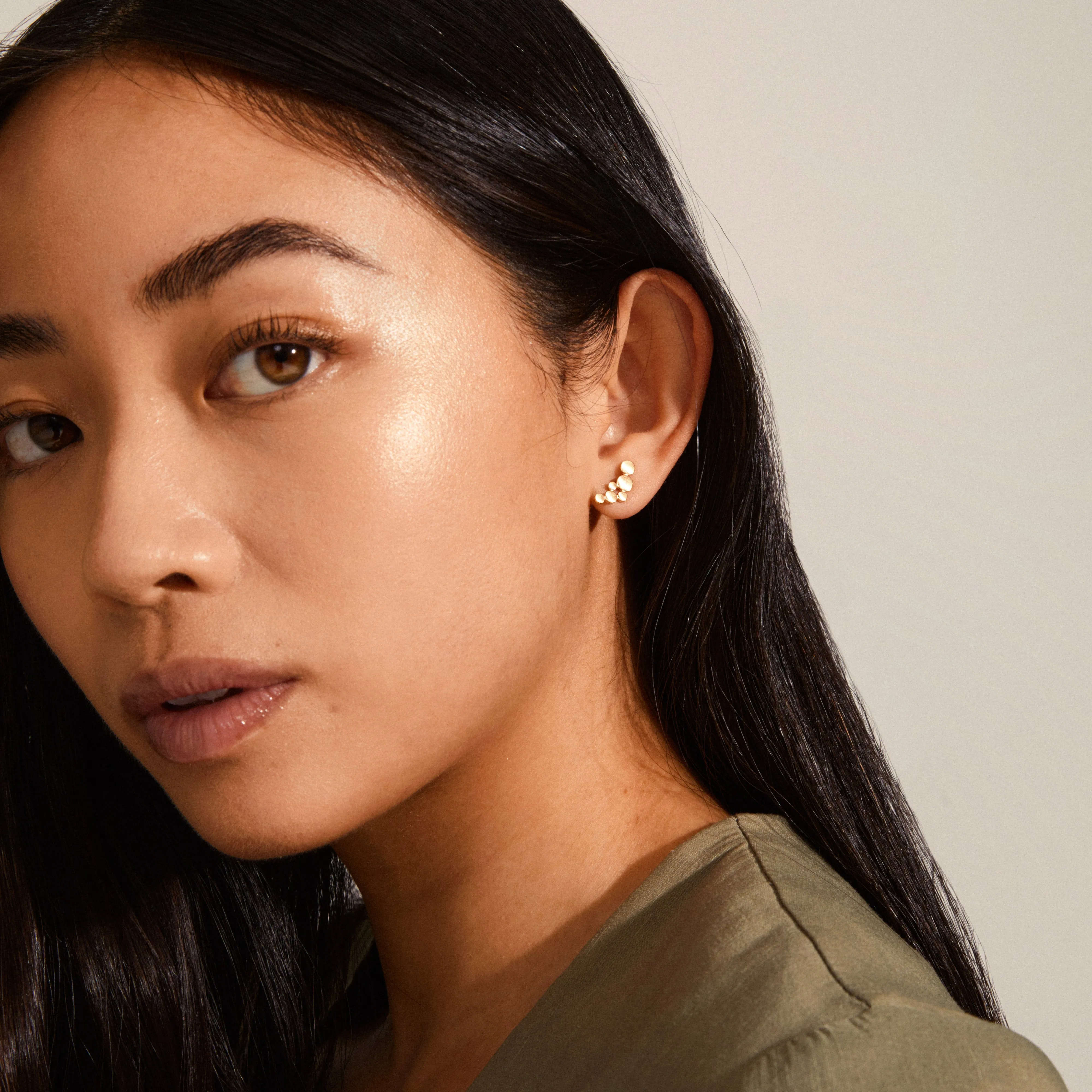 LEAH earring gold-plated