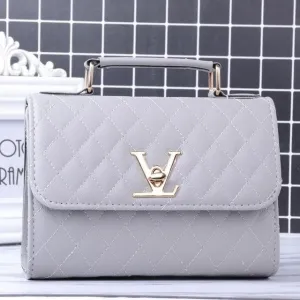 Leather Small V Style Luxury Handbags Bolsa Louis
