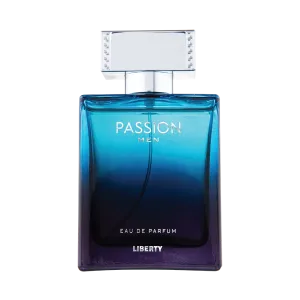 Liberty Luxury Passion Perfume for Men (100ml/3.4Oz), Eau De Parfum (EDP), Crafted in France, Long Lasting Smell, Spicy Notes.