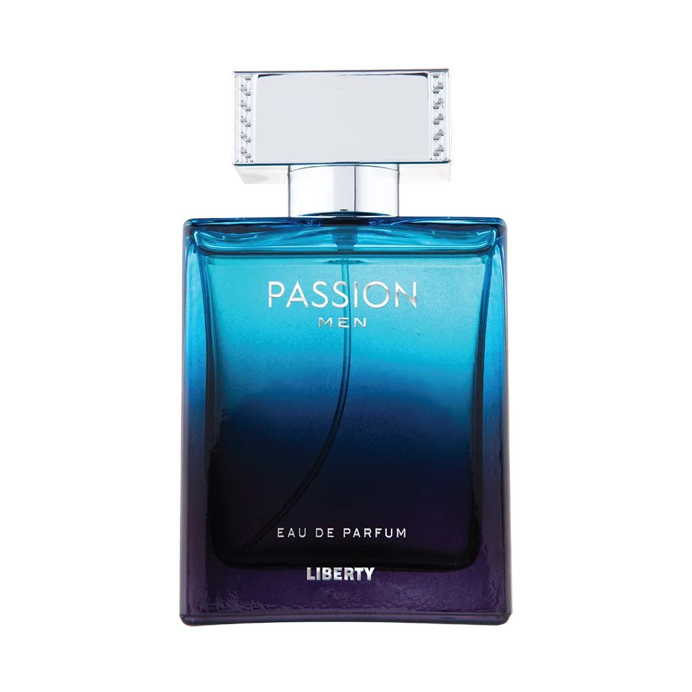 Liberty Luxury Passion Perfume for Men (100ml/3.4Oz), Eau De Parfum (EDP), Crafted in France, Long Lasting Smell, Spicy Notes.