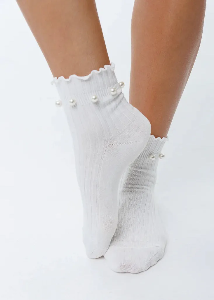 Limlim - Frill Pearl Socks