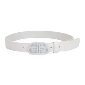 LOGO BELT WHITE BELTS