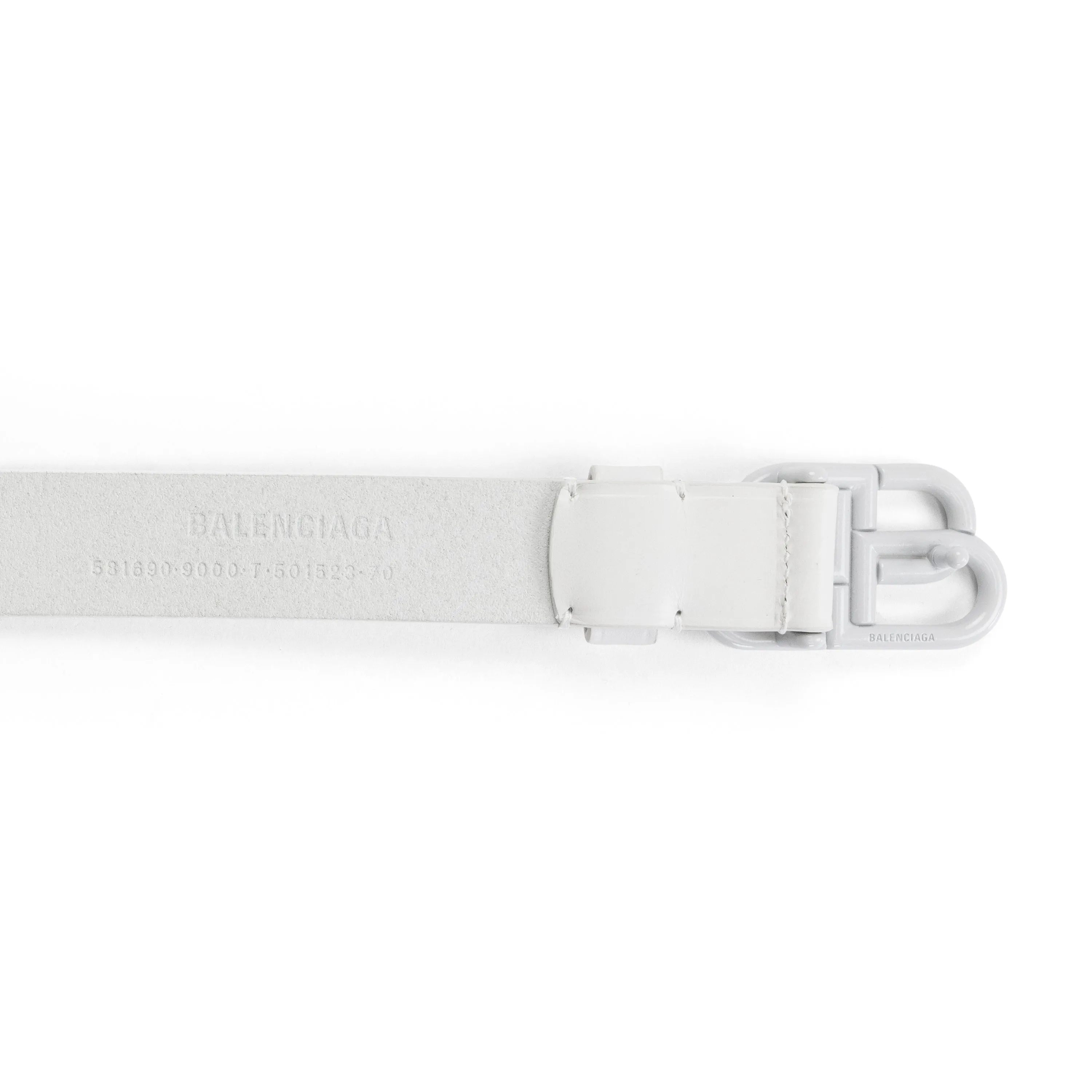 LOGO BELT WHITE BELTS
