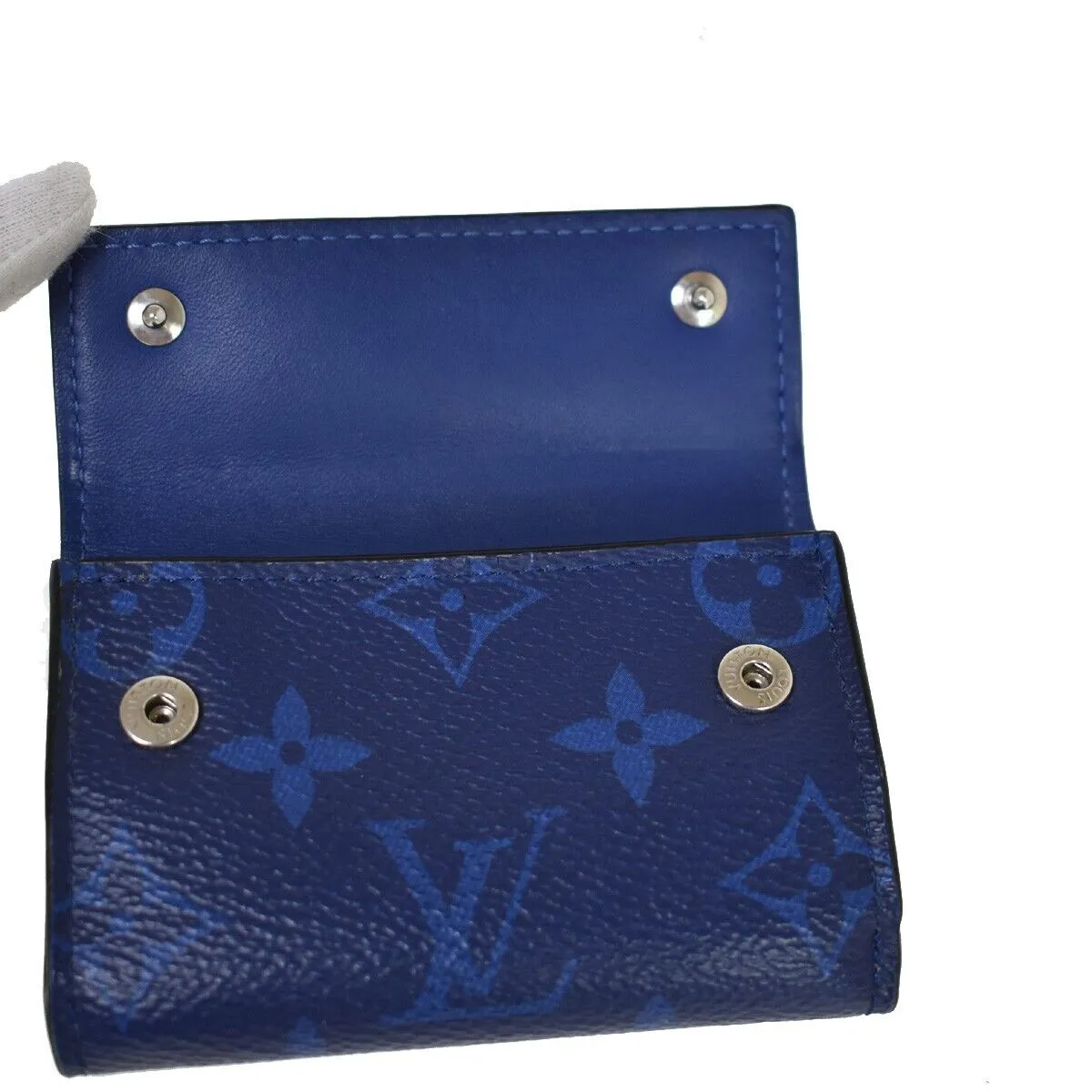 Louis Vuitton Compact Discovery  Canvas Wallet  ()