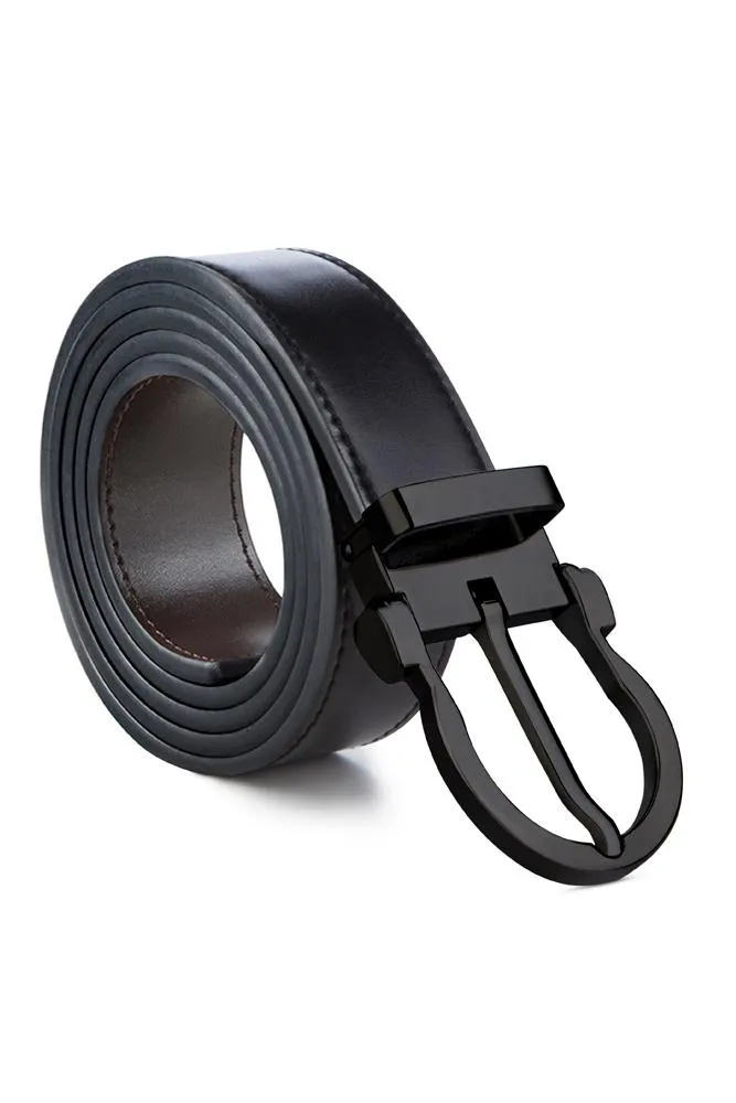 Magno Silver with Black/Brown Strap
