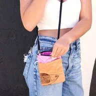 Mini Recycled Phone Crossbody Bag