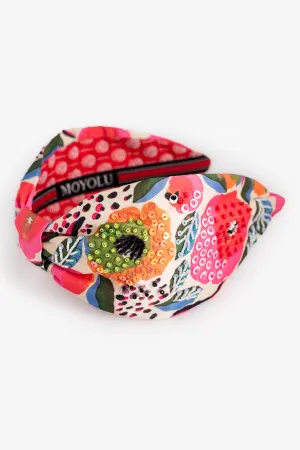 Multicolor Flower Headband