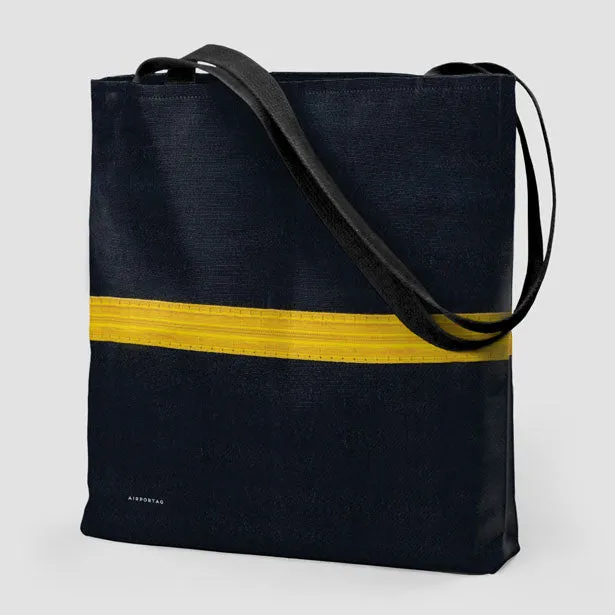 Navy Pilot Stripes - Tote Bag