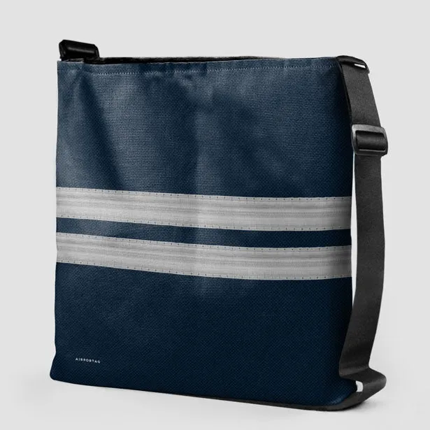 Navy Pilot Stripes - Tote Bag