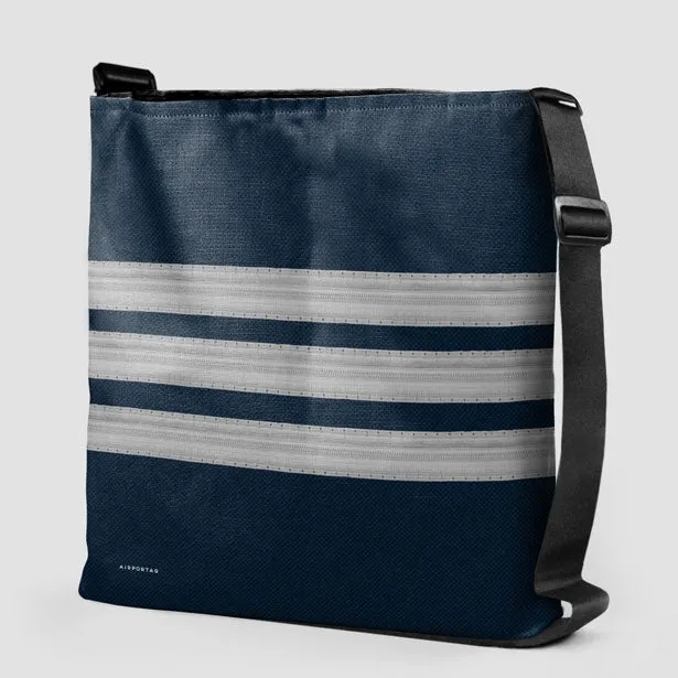 Navy Pilot Stripes - Tote Bag