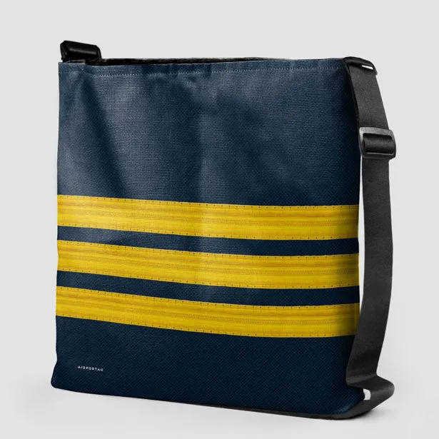Navy Pilot Stripes - Tote Bag