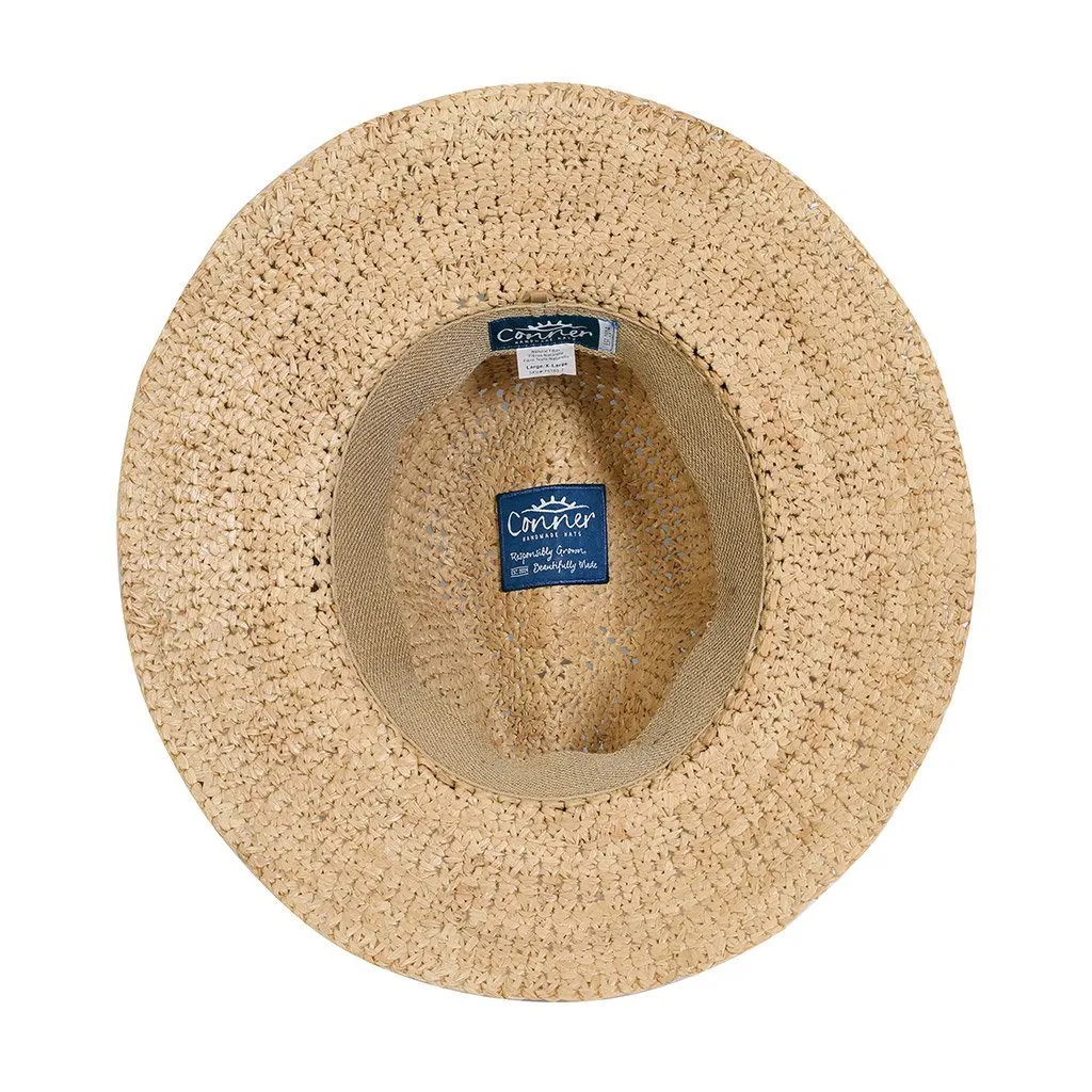 Old-World Sun Hat Straw