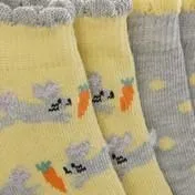 Pack of 2 Fluffy Hares Trainer Socks