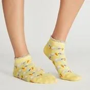 Pack of 2 Fluffy Hares Trainer Socks