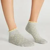 Pack of 2 Fluffy Hares Trainer Socks