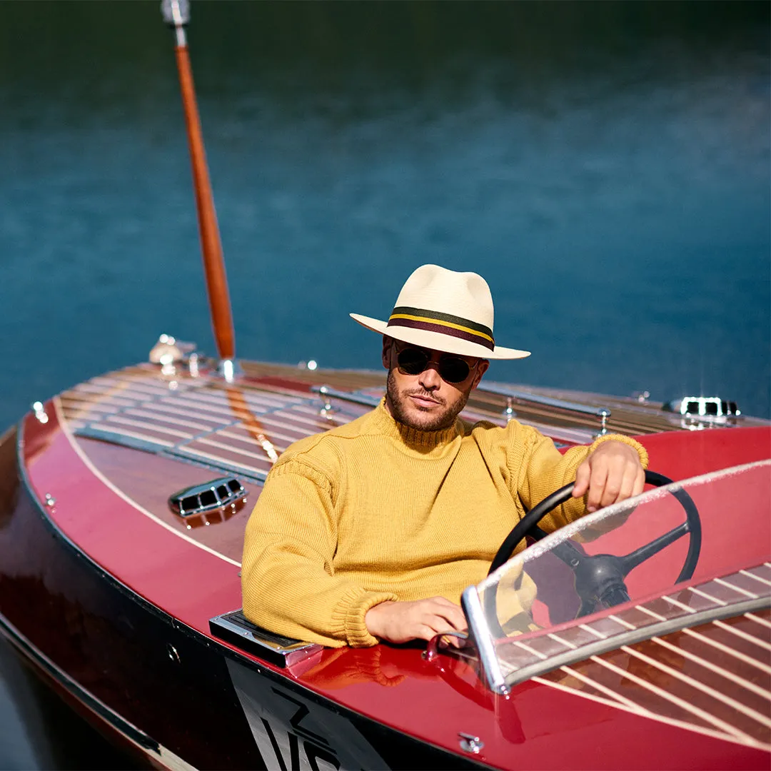 Panama Regimental Hat - Natural by Failsworth