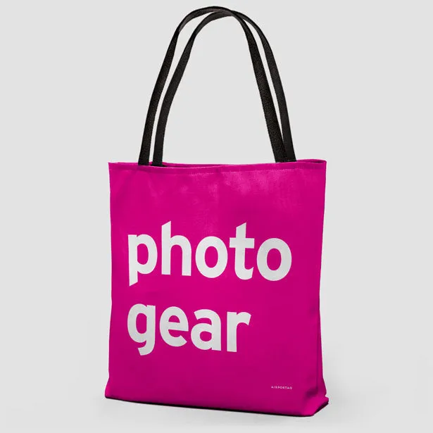 Photo Gear - Tote Bag