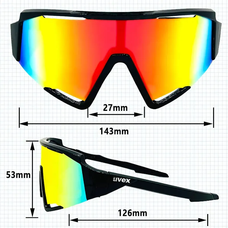 Photochromic Cycling Glasses MTB Riding Running Sunglasses UV400 Polarized Fishing Goggles Man Woman Bike Bicycle OutdoorEyewear