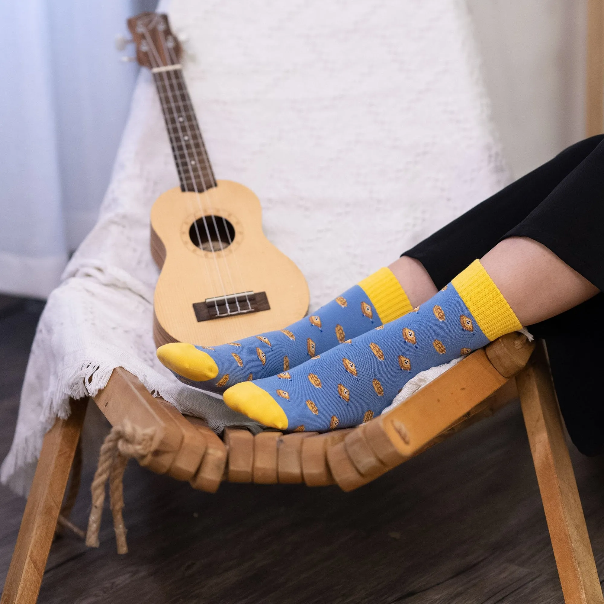 Playful Socks - French Toast