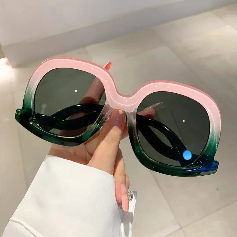 "Morgan: Oversize Fashion Frame Sunglasses