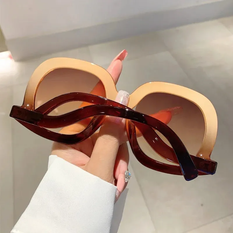 "Morgan: Oversize Fashion Frame Sunglasses