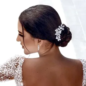 "Tonya" - Delicate Crystal Bridal Hair Comb