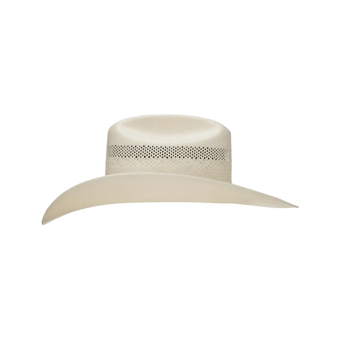 Resistol Hats 10x Saddlebrook White Vented Crown Hat