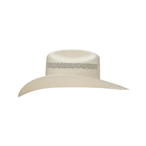 Resistol Hats 10x Saddlebrook White Vented Crown Hat