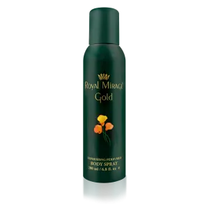 ROYAL MIRAGE BODY SPRAY GOLD 200ML