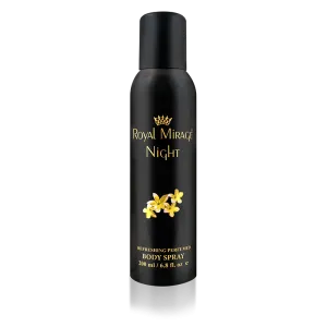 ROYAL MIRAGE BODY SPRAY NIGHT 200ML