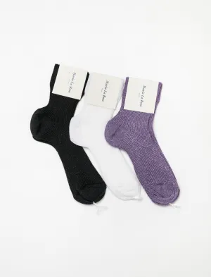 Short Glitter Socks