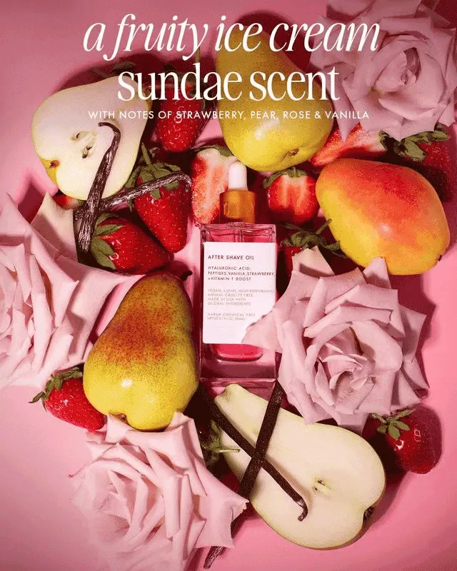 Spring Specials 49% OFFAfter Shave Perfume Oil - Strawberry& Vanilla Scent