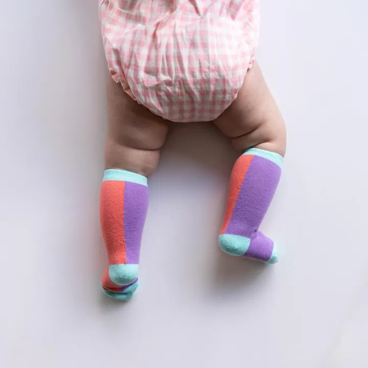 Spring Sunset Knee Highs