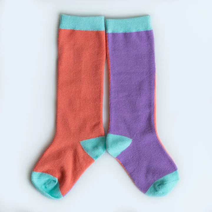 Spring Sunset Knee Highs