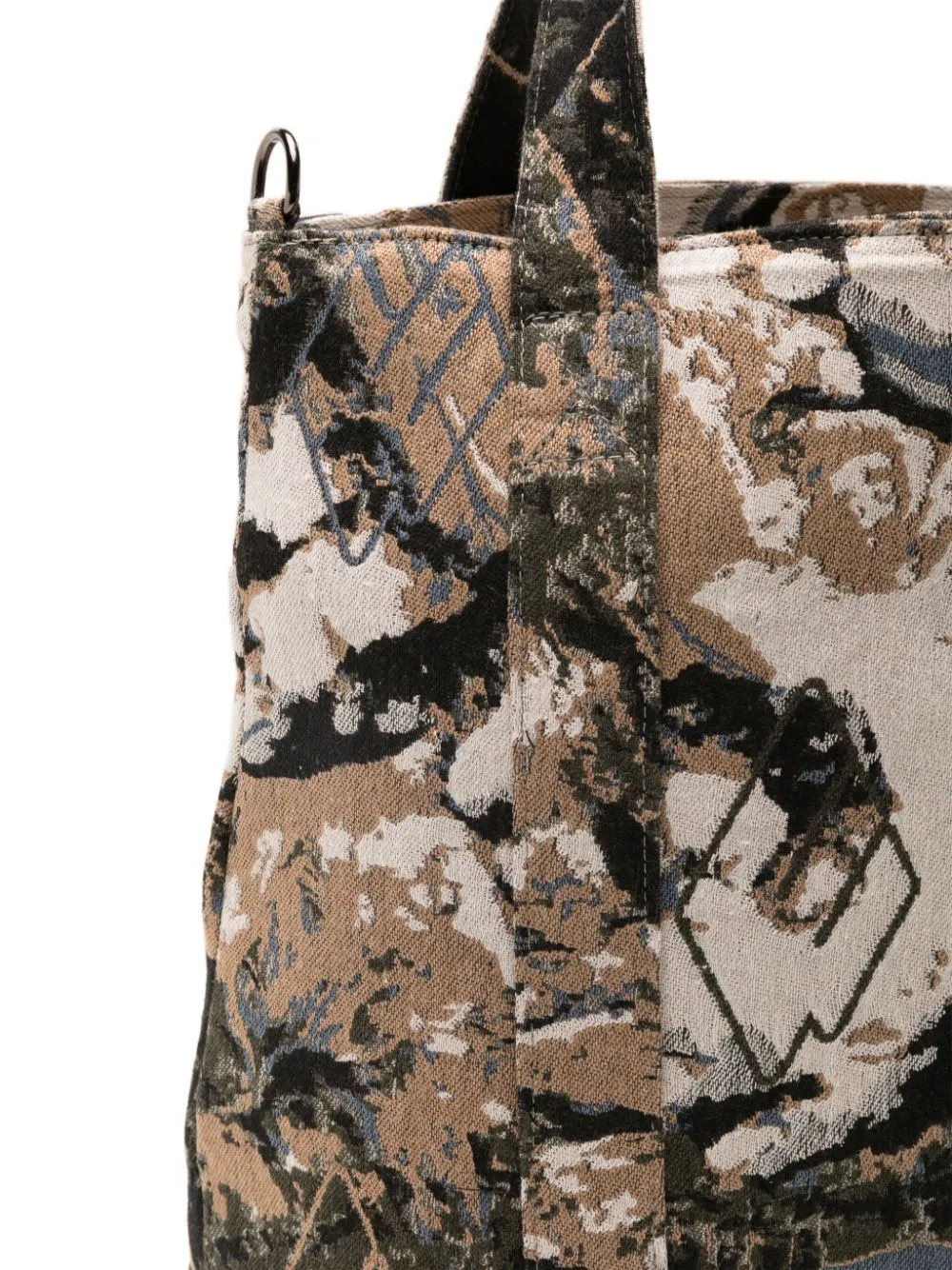 Swiss Alps-jacquard tote bag