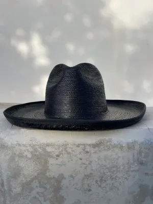 The Charcoal Pencil Brim Fine Palm Hat