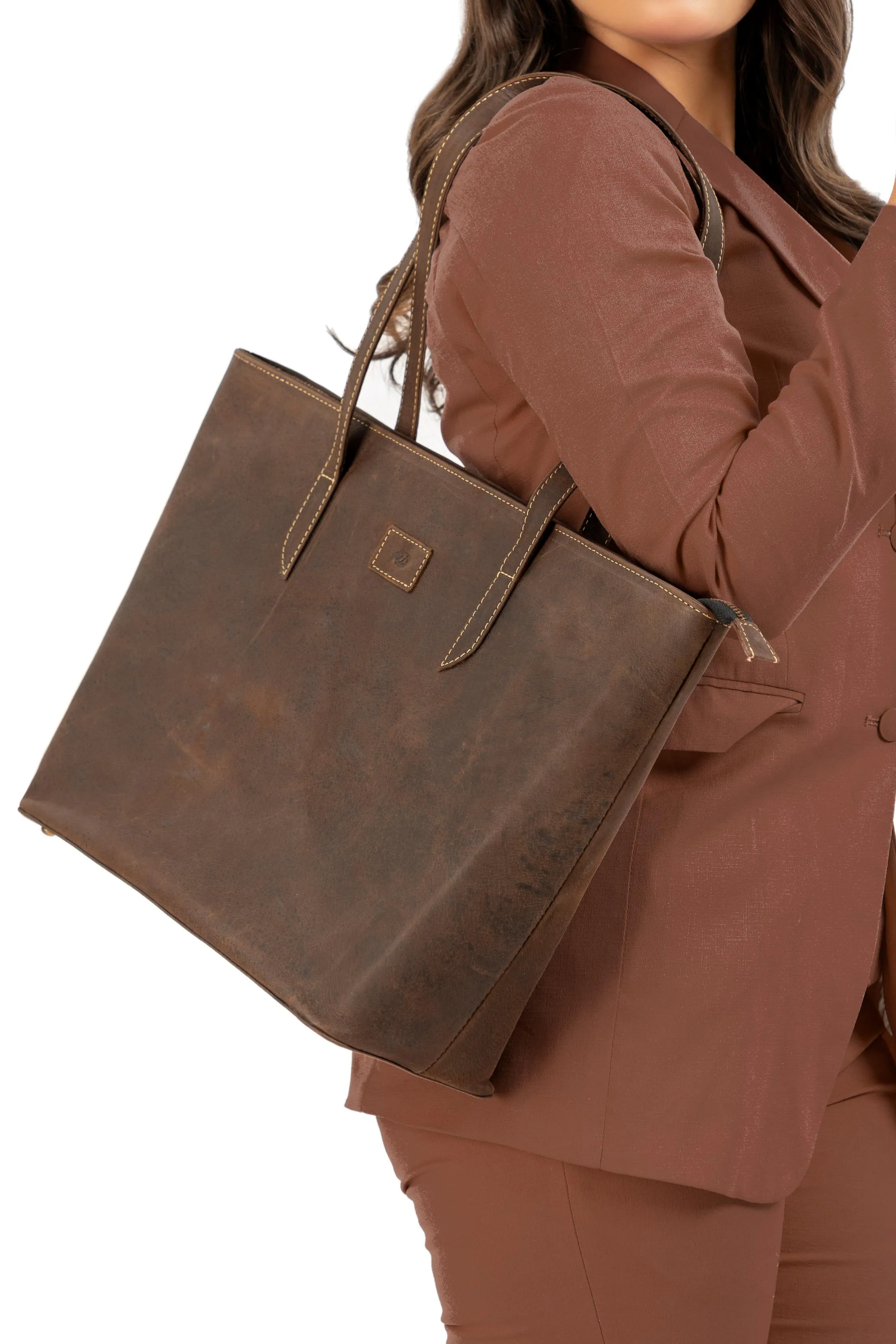 The Classic Leather Tote Bag