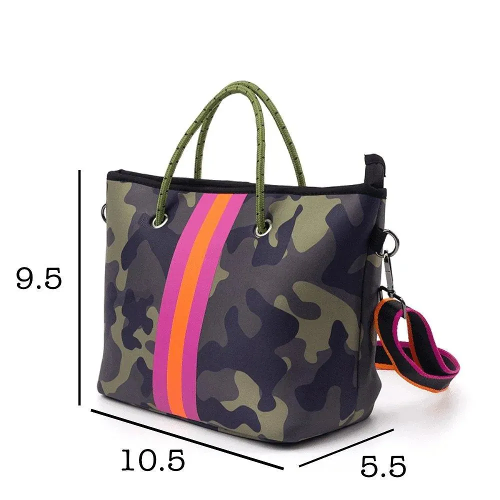 Threaded Pear, Neoprene Handbag & Wristlet