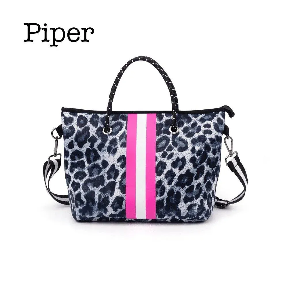 Threaded Pear, Neoprene Handbag & Wristlet