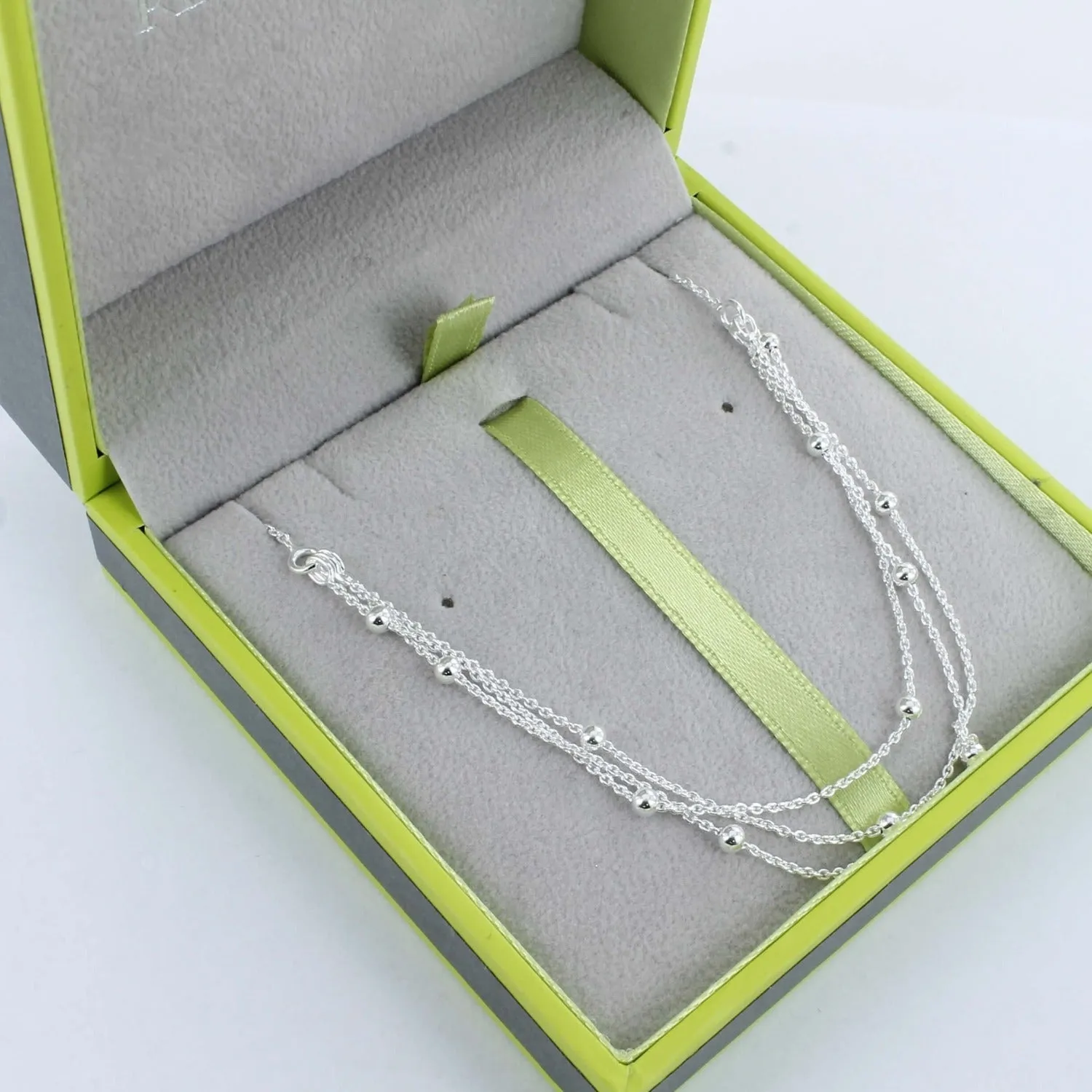 Three Layer Bead Necklace