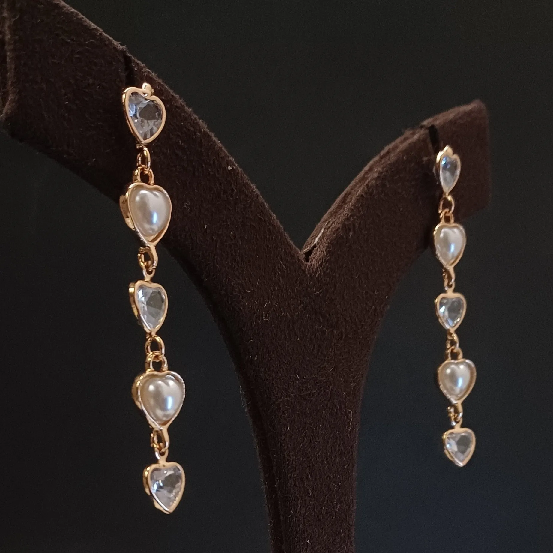 Timeless beauty long ear hangings