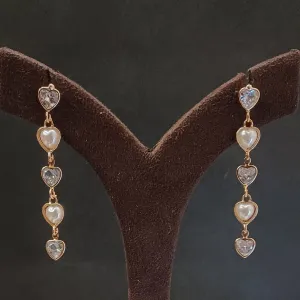 Timeless beauty long ear hangings