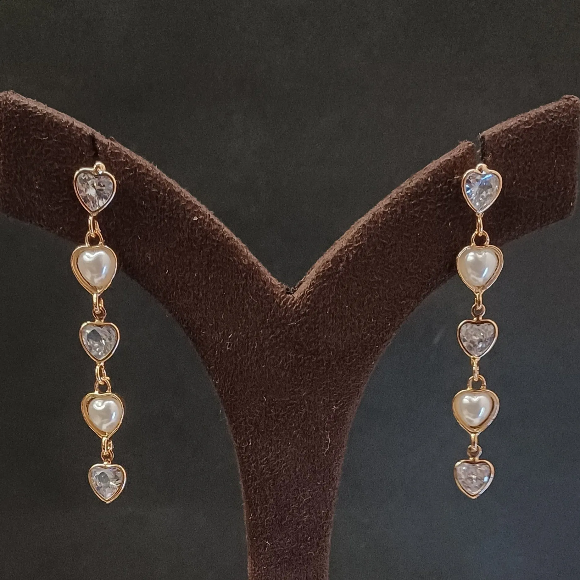 Timeless beauty long ear hangings