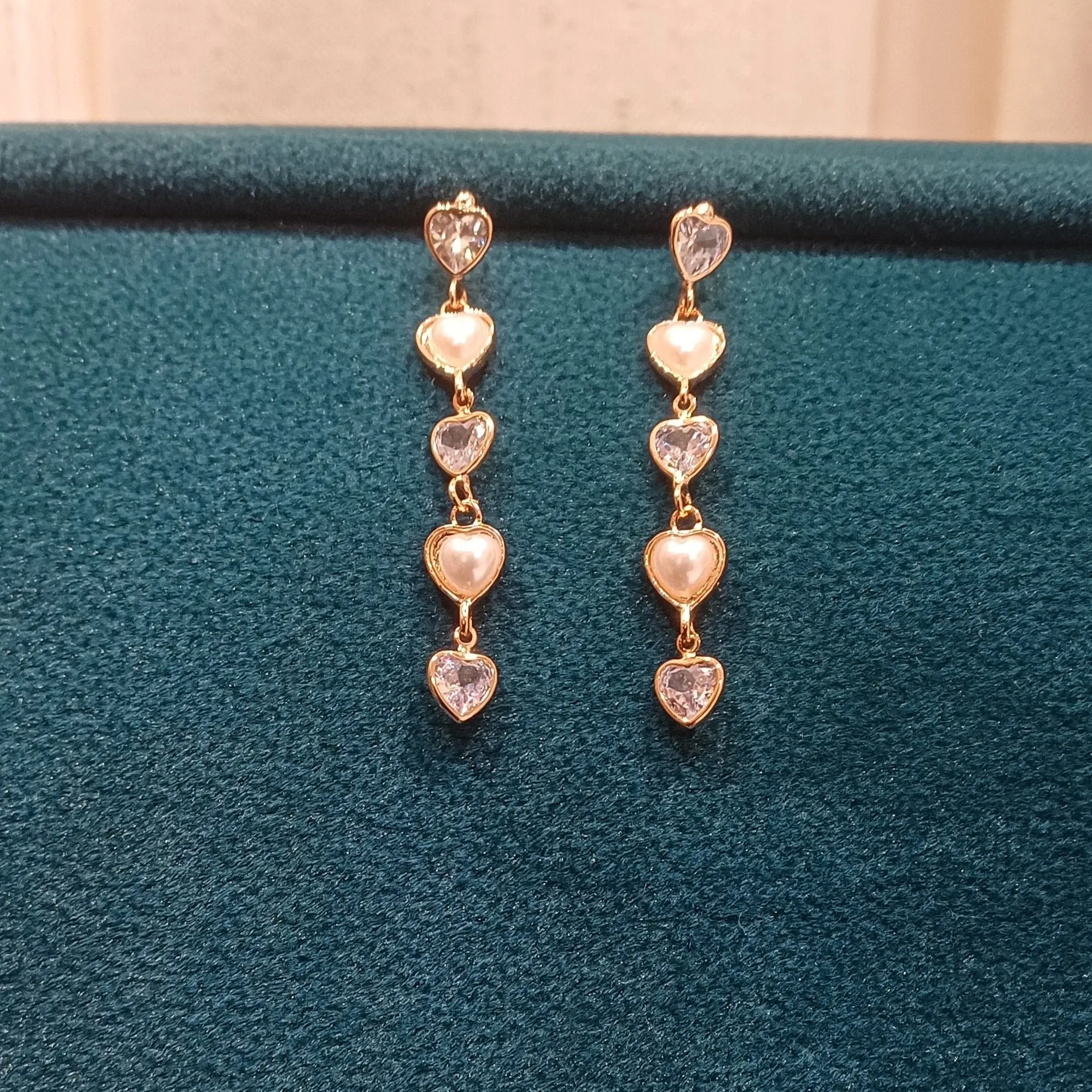 Timeless beauty long ear hangings
