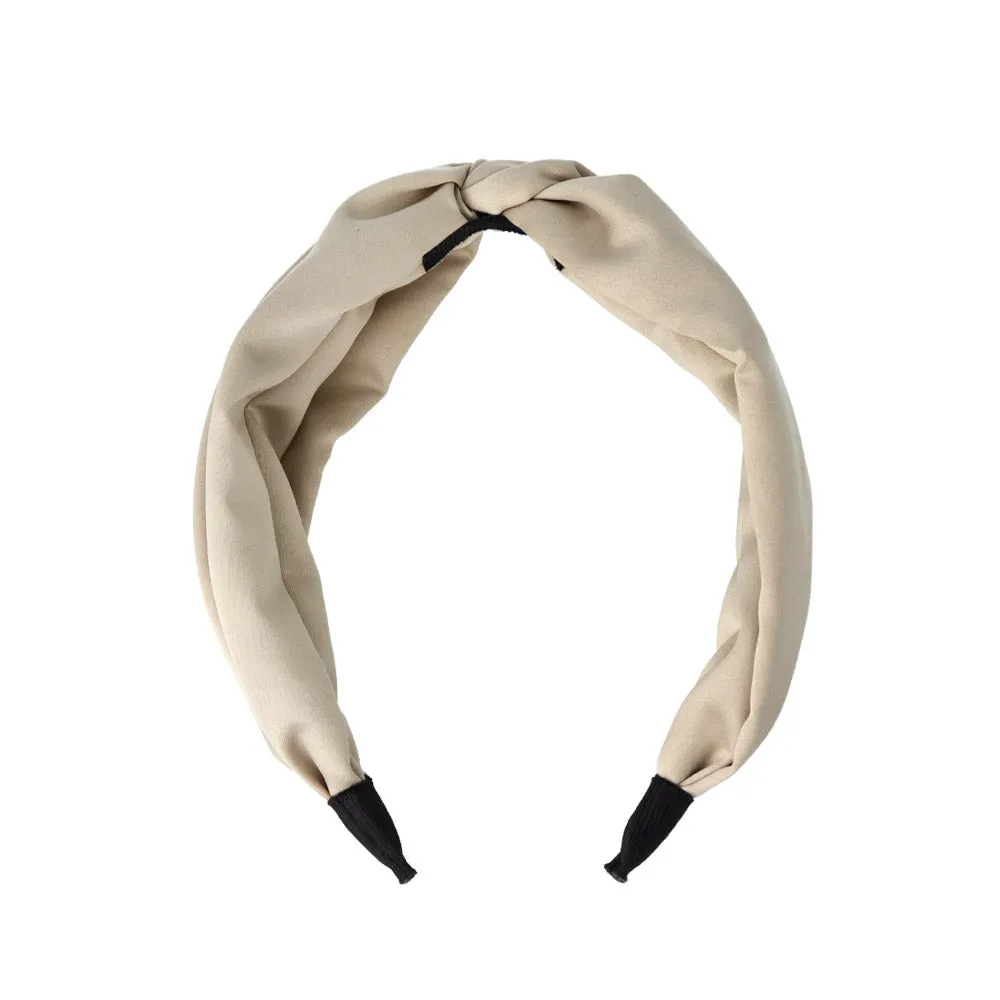 Top Knot Wide Headband