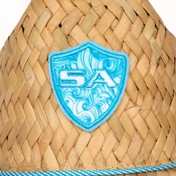 Under Brim Straw Hat | Tidal Waves 2.0